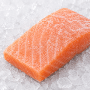 160g Frozen Norwegian Salmon Portions Skinless